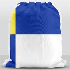Bratislavsky Flag Drawstring Bag (large) by tony4urban