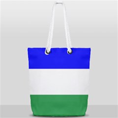 Ladinia Flag Full Print Rope Handle Tote (small) by tony4urban