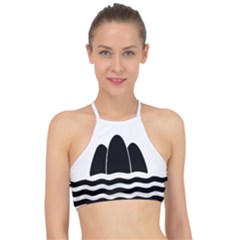 Gozo Malta Flag Racer Front Bikini Top by tony4urban