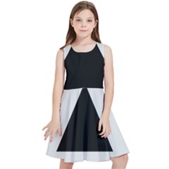 Magnitogorsk City Flag Kids  Skater Dress by tony4urban