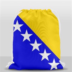 Bosnia And Herzegovina Drawstring Bag (small) by tony4urban