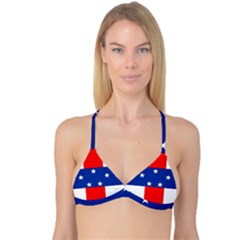 Netherlands Antilles Reversible Tri Bikini Top by tony4urban