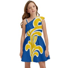 Brussels Kids  One Shoulder Party Dress by tony4urban