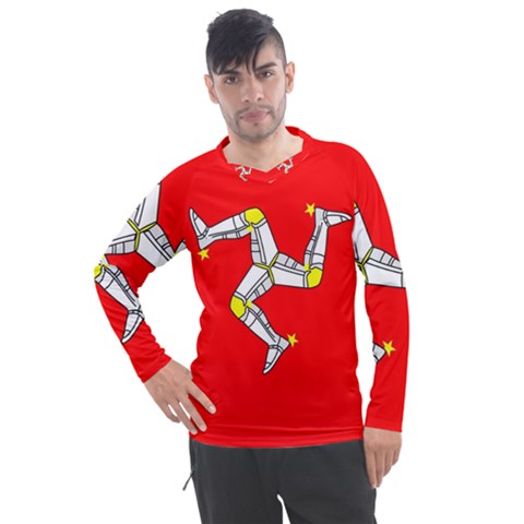 Isle Of Man Men s Pique Long Sleeve Tee by tony4urban