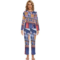 Coney1 Womens  Long Sleeve Lightweight Pajamas Set by StarvingArtisan