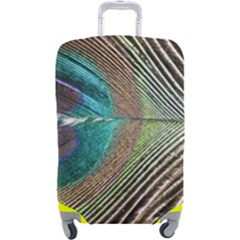 Peacock Luggage Cover (large) by StarvingArtisan