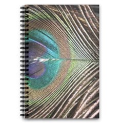 Peacock 5 5  X 8 5  Notebook by StarvingArtisan
