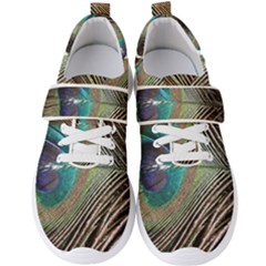 Peacock Men s Velcro Strap Shoes by StarvingArtisan