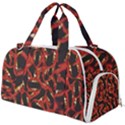 Ugly Open Mouth Graphic Motif Print Pattern Burner Gym Duffel Bag View1