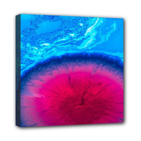 Experimental Liquids Mini Canvas 8  X 8  (stretched) by artworkshop