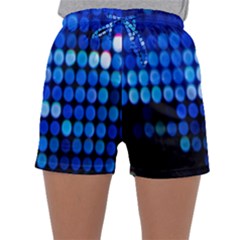 Pattern Blue Logo Sleepwear Shorts by artworkshop