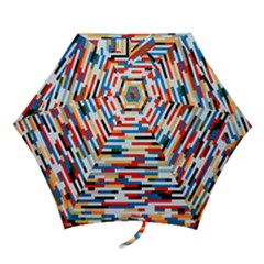 Pattern Wallpaper Mini Folding Umbrellas by artworkshop