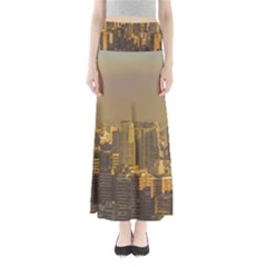 Buenos Aires City Aerial View002 Full Length Maxi Skirt by dflcprintsclothing