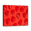 Valentine Day Heart Pattern  Canvas 10  x 8  (Stretched) View1