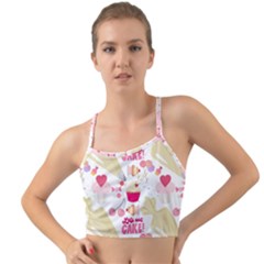 Desserts Pastries Baking Wallpaper Mini Tank Bikini Top by Ravend