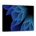 Abstract Blue Background Canvas 20  x 16  (Stretched) View1