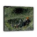 Astronaut Lying In Flowers Fantasy Canvas 10  x 8  (Stretched) View1