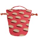 Stackable Chips In Lines Drawstring Bucket Bag View1