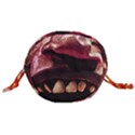 Scary Man Closeup Portrait Illustration Drawstring Bucket Bag View3