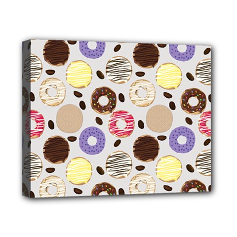 Donuts! Canvas 10  X 8  (stretched) by fructosebat