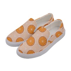 Orange Slices! Women s Canvas Slip Ons by fructosebat