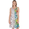 Brain-mind-psychology-idea-drawing Knee Length Skater Dress With Pockets View1
