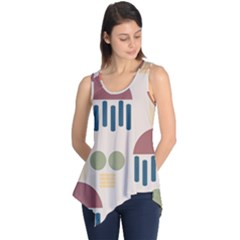 Art Background Abstract Design Sleeveless Tunic by Jancukart