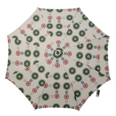 Art Design Round Drawing Abstract Hook Handle Umbrellas (medium) by Jancukart