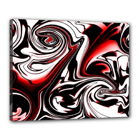 Modern Art Design Fantasy Surreal Canvas 20  X 16  (stretched) by Ravend