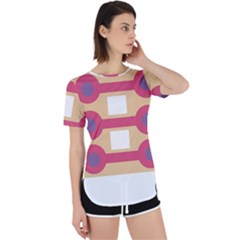 Abstract T- Shirt Model 23 T- Shirt Perpetual Short Sleeve T-shirt by maxcute