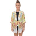 Bird Lover T- Shirtbird T- Shirt (17) Open Front Chiffon Kimono View1
