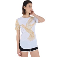 Bird Lover T- Shirtbird T- Shirt (36) Perpetual Short Sleeve T-shirt by maxcute