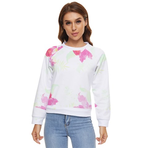Botanical T- Shirt Botanical Creative Flora T- Shirt Women s Long Sleeve Raglan Tee by maxcute