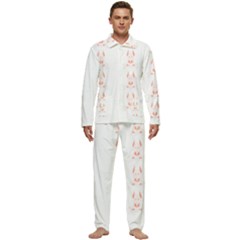 Doberman Pinscher T- Shirt Doberman Pinscher Dog Pattern T- Shirt Men s Long Sleeve Velvet Pocket Pajamas Set by maxcute