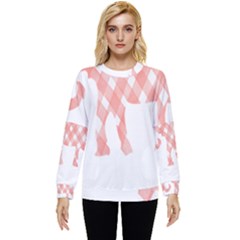 Elephant T- Shirt Pink Elephant T- Shirt Hidden Pocket Sweatshirt by maxcute