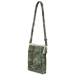 Old Stone Exterior Wall With Moss Multi Function Travel Bag by dflcprintsclothing