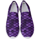 Purple Scales! Men s Slip On Sneakers View1
