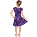 Purple Scales! Kids  Short Sleeve Dress View2