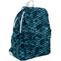Teal Scales! Top Flap Backpack View2