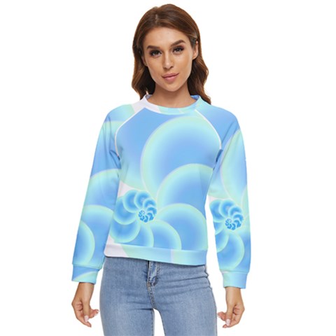 Fibonacci Spiral T- Shirt Fibonacci Spiral T- Shirt Women s Long Sleeve Raglan Tee by maxcute