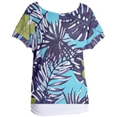 Hawaii T- Shirt Hawaii Garden Flora T- Shirt Women s Oversized Tee by maxcute