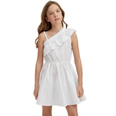 Henna Alphabet T- Shirt Henna Alphabet G Kids  One Shoulder Party Dress by maxcute