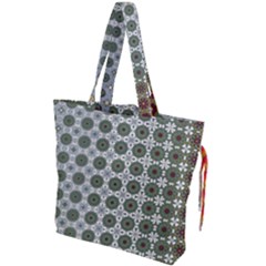 Pattern Background Abstract Drawstring Tote Bag by Ravend