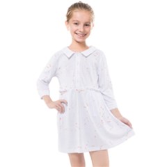 Pattern T- Shirt Religious Vintage Pattern T- Shirt Kids  Quarter Sleeve Shirt Dress by maxcute