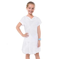 Sacred Geometry T- Shirt Spatial Sacred Mesh Vector Illustration 3 Kids  Drop Waist Dress by maxcute