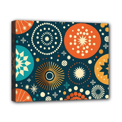 Abstract Pattern Canvas 10  X 8  (stretched) by Jancukart