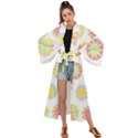 Umbrella T- Shirt Summer Vacation  Umbrella Pattern (funny) T- Shirt Maxi Kimono View1
