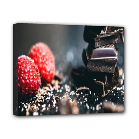 Chocolate Dark Canvas 10  X 8  (stretched) by artworkshop