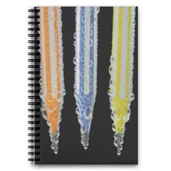 Pencil Colorfull Pattern 5 5  X 8 5  Notebook by artworkshop