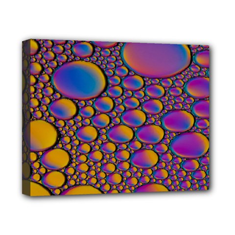 Bubble Color Canvas 10  X 8  (stretched) by artworkshop